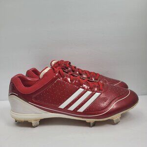 Adidas Adizero Diamond Kin Men's Red Baseball Cleats G06997 US Size 10